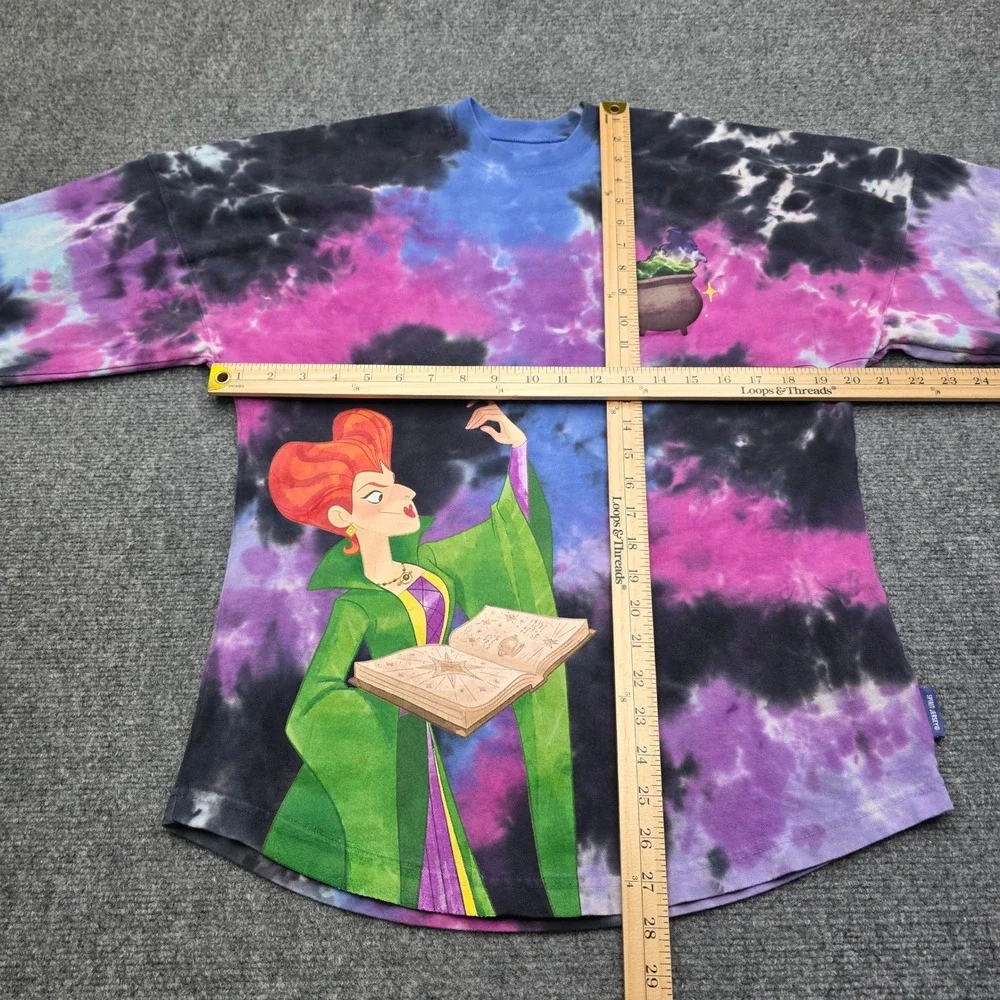 Disney Parks‎ Hocus Pocus Spirit Jersey Tonight We Fly Tie Dye Sanderson Sisters